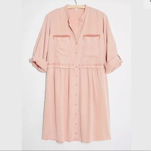 Anthropologie Cloth & Stone Lila Shirt Dress 2X